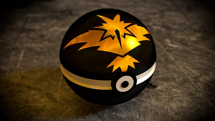 Ilustração de Pokemon Zapdos Pokeball, pokemon go, pokeball, jogo, HD papel de parede