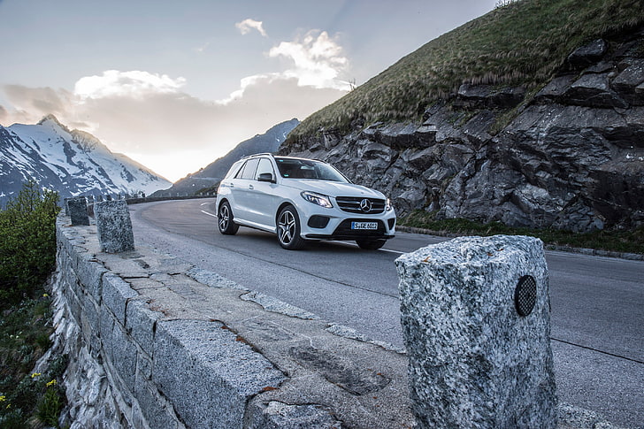 white, Mercedes-Benz, Mercedes, AMG, Coupe, 4MATIC, 2015, C292, GLE 450, HD wallpaper