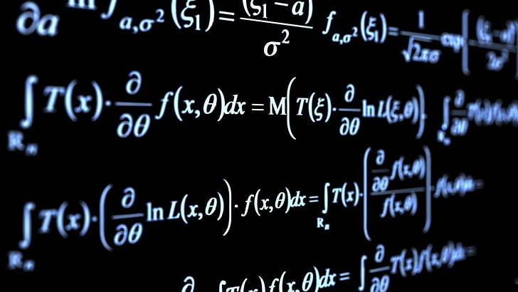 สูตรคณิตศาสตร์คณิตศาสตร์ฟิสิกส์โปสเตอร์วิทยาศาสตร์ข้อความวิชาการพิมพ์, วอลล์เปเปอร์ HD