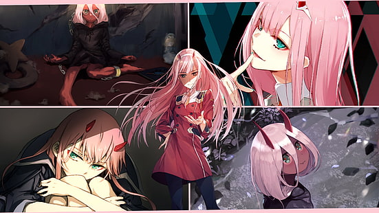 Anime, Anime Girls, Liebling im FranXX, Zero Two (Liebling im FranXX), HD-Hintergrundbild HD wallpaper