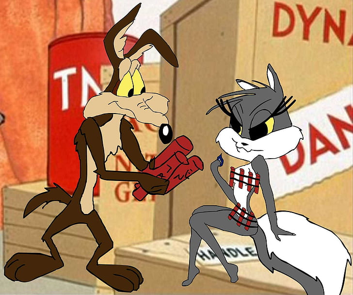 wile e coyote, HD tapet