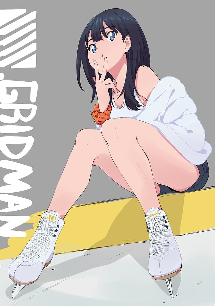Anime, Anime Mädchen, SSSS.GRIDMAN, Takarada Rikka, HD-Hintergrundbild, Handy-Hintergrundbild