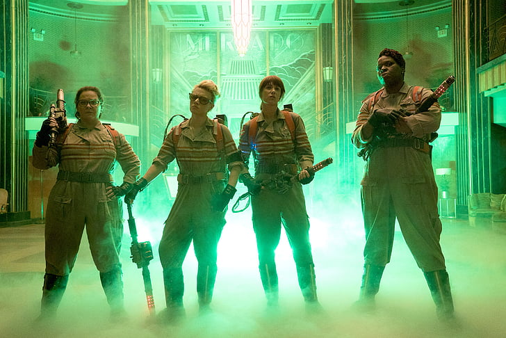Ghost Buster, Ghostbusters, Comedy, 2016, HD wallpaper