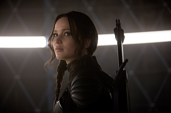 Jennifer Lawrence, Jennifer Lawrence, Katniss, Igrzyska śmierci: Kosogłos, Igrzyska śmierci, Tapety HD
