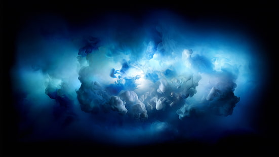 niebo, chmura, cumulusy, ciemność, grzmot, energia, burza, Tapety HD HD wallpaper