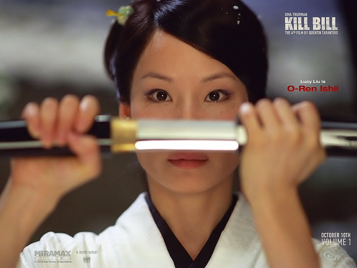 espada de mango negro, Kill Bill, Kill Bill: vol.1, Fondo de pantalla HD