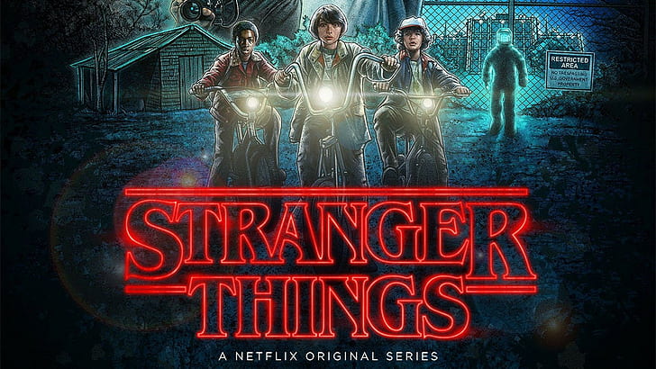 Papier peint Stranger Things, Stranger Things, Netflix, Fond d'écran HD