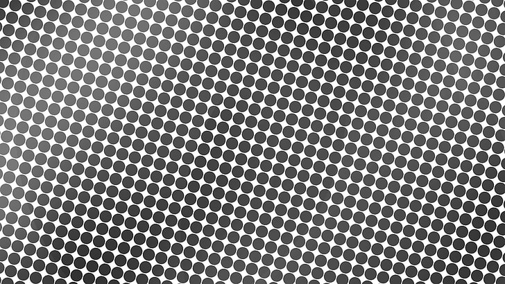 polka dots, circle, HD wallpaper