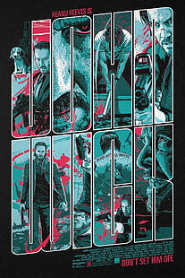 John Wick, filmes, cartaz do filme, HD papel de parede HD wallpaper