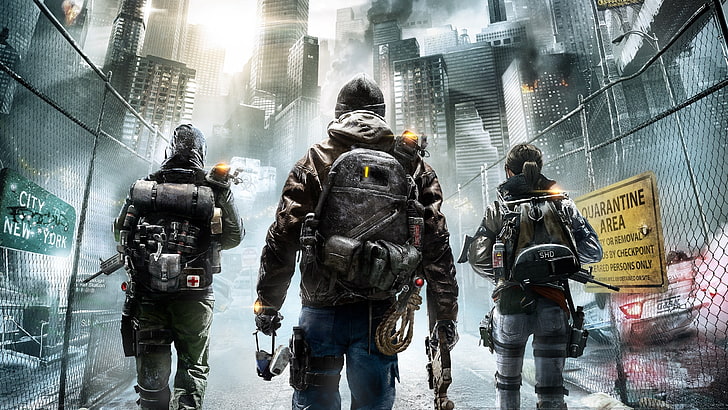 game wallpaper, Tom Clancy's The Division, video games, HD wallpaper