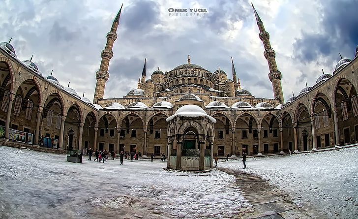 Hagia Sophia, Istanbul Turki, fotografi, kota, arsitektur Islam, masjid, Hagia Sophia, Wallpaper HD