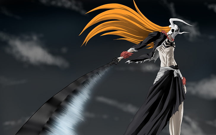 Ichigo Kurosaki Hallow Form, Manga, Bleichmittel, Kurosaki Ichigo, Hollow, HD-Hintergrundbild