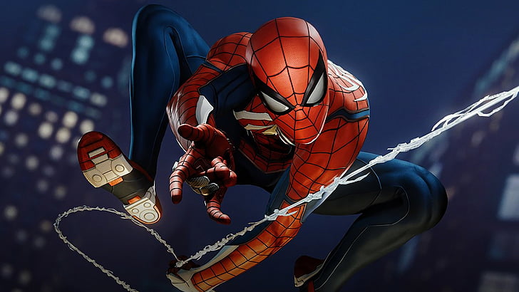 Spider-Man, Spider-Man (PS4), Marvel Comics, видеоигри, HD тапет