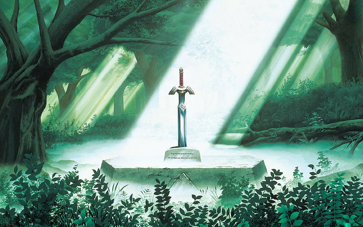 Zelda, The Legend Of Zelda: Ocarina Of Time, Master Sword, The Legend of Zelda: A Link to the Past, Tapety HD