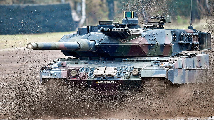 Tank, Jerman, Leopard 2, Bundeswehr, Leopard 2A7, Wallpaper HD