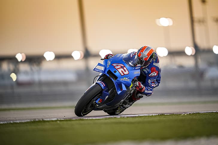 Moto GP, Alex Rins, Suzuki 1000R, HD-Hintergrundbild