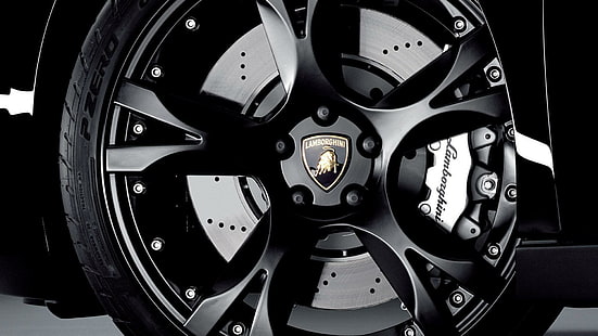 Lamborghini Gallardo Wheel, lamborghini, ล้อ, Gallardo, รถยนต์, วอลล์เปเปอร์ HD HD wallpaper