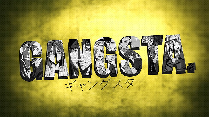 gangsta nicolas brown anime, HD wallpaper