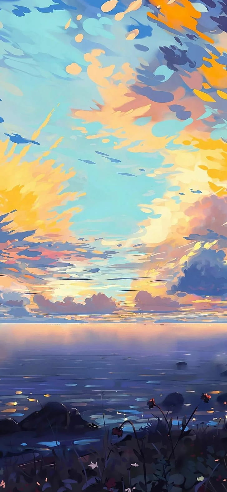 Anime, paisajes naturales, Fondo de pantalla HD | Wallpaperbetter