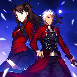 Archer (Fate Stay Night), Fate Series, Tohsaka Rin, Wallpaper HD HD wallpaper