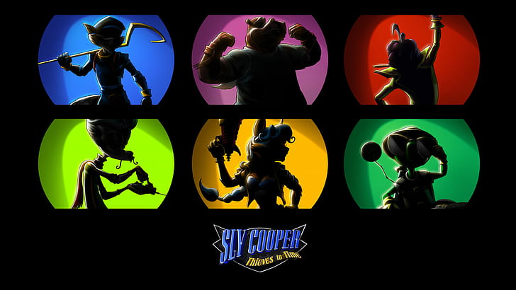 Videospiel, Sly Cooper: Diebe in der Zeit, HD-Hintergrundbild