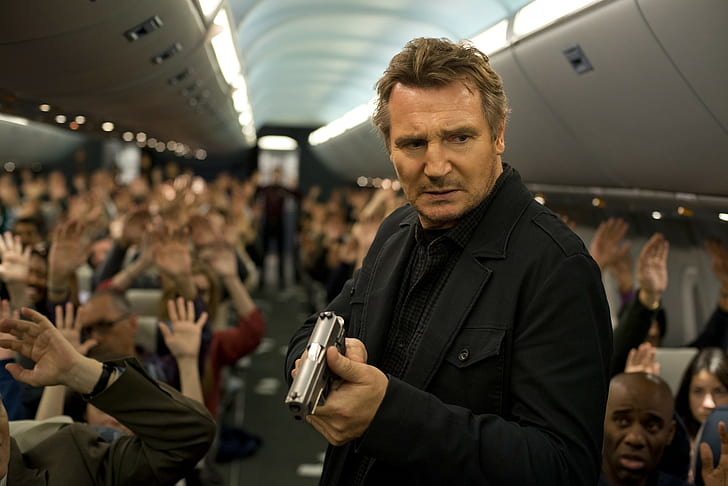Non-Stop Movie, Non-Stop, Liam Neeson, Action, Thriller, HD wallpaper
