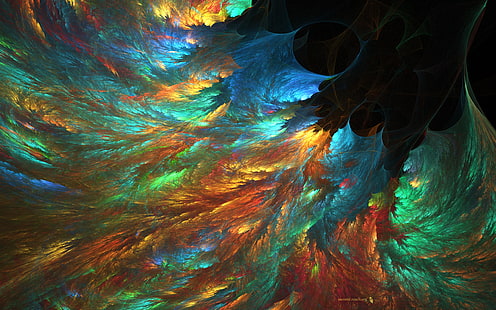 psychedelisch, trippy, farbenfroh, HD-Hintergrundbild HD wallpaper