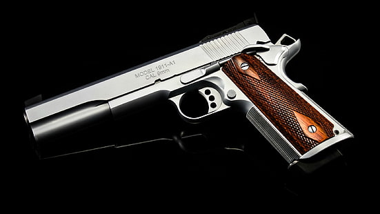 пистолет, пистолет, M1911, HD обои HD wallpaper