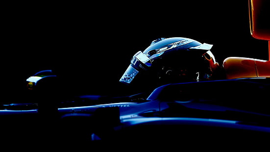 Red Bull Racing, Формула 1, Себастьян Феттель, гонки, спорт, машины, гоночные машины, HD обои HD wallpaper