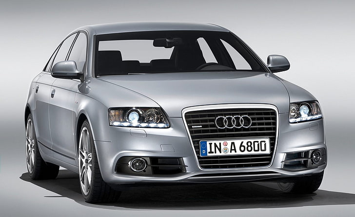 Audi Car 19, graue Audi Limousine, Autos, Audi, HD-Hintergrundbild