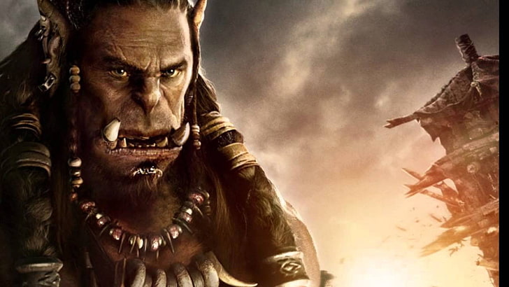 Durotan, ฝูงชน, ภาพยนตร์, Orc, warcraft, Warcraft Movie, Wow Movie, วอลล์เปเปอร์ HD