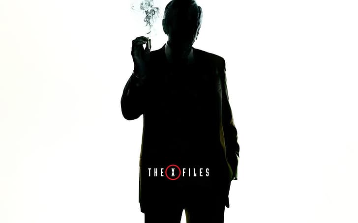 la serie, X-Files, Materiale classificato, fumatore, Sfondo HD