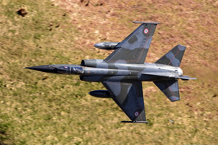 fighter, flight, multipurpose, easy, Mirage F1, HD wallpaper
