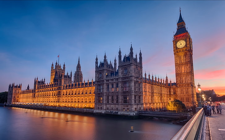 London Parliament, Palace of Westminster, Cityscapes, London, cityscape, HD wallpaper