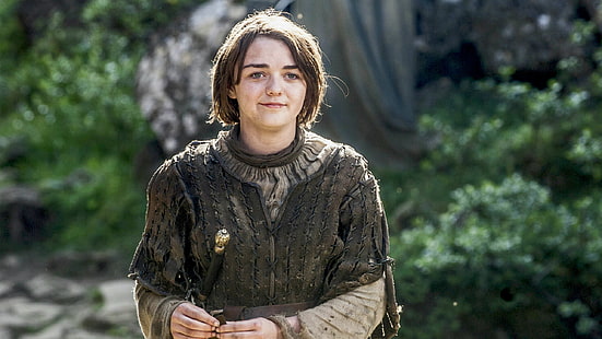 Arya Stark, A Guerra dos Tronos, Maisie Williams, HD papel de parede HD wallpaper