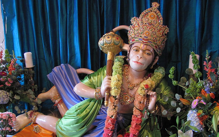Hanuman, hinduistische Gottheit, Hintergrund, Religion, HD-Hintergrundbild