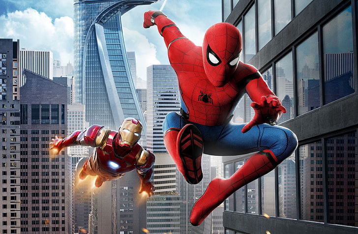 ดาวน์โหลด Spider Man Homecoming 4k สำหรับพีซี hd, วอลล์เปเปอร์ HD