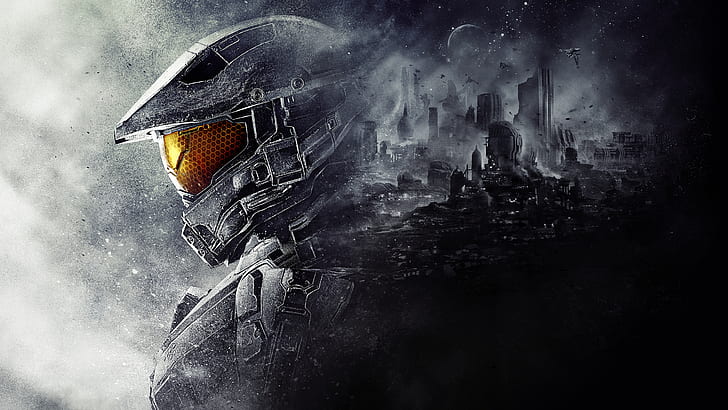 Master Chief Halo 5 Guardians, halo, master, chef, guardians, HD tapet