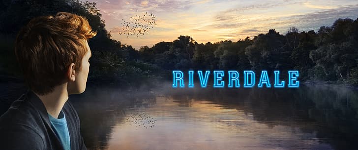 Riverdale, Archie Andrews, zachód słońca, wschód słońca, lata 80, Tapety HD