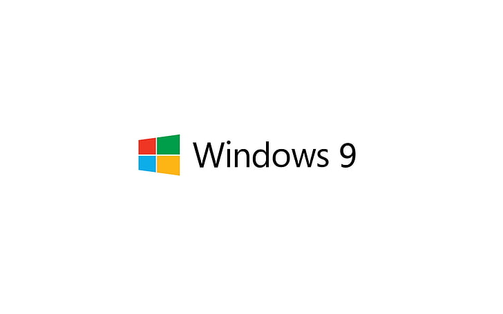 Широкоекранен тапет на Microsoft Windows 9 HD 11, лого на Microsoft Windows 9, HD тапет