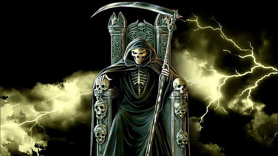 Dark, Grim Reaper, Sfondo HD HD wallpaper
