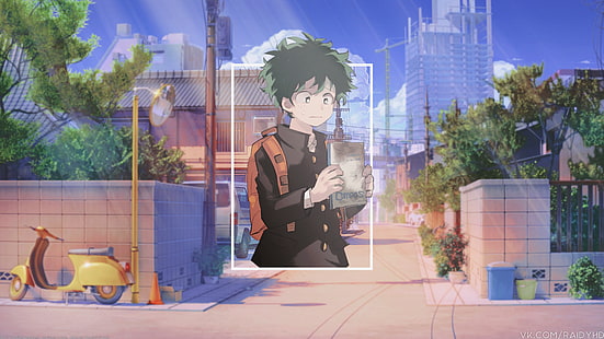 Anime, Bild-in-Bild, Anime Jungs, Midoriya Izuku, Boku no Hero Academia, HD-Hintergrundbild HD wallpaper