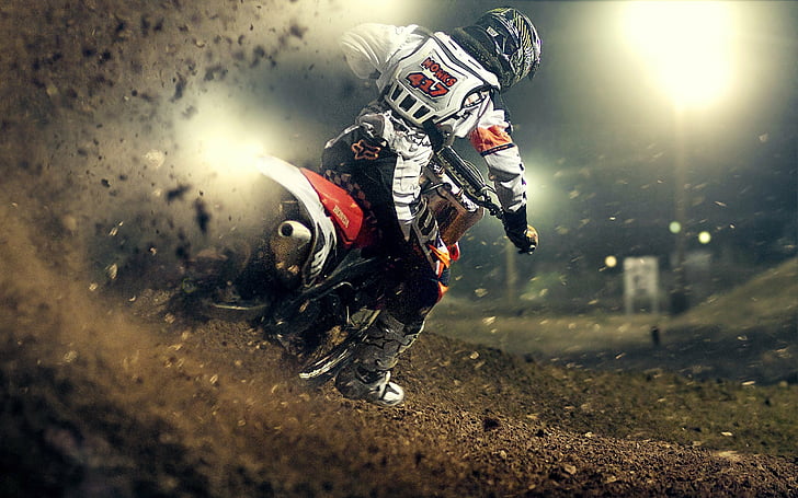 moto, motorbikes, races, sports, HD wallpaper