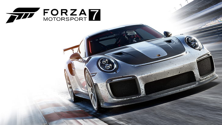 4K, 8K, Porsche 911 GT2 RS, Forza Motorsport 7, 2018, HD тапет