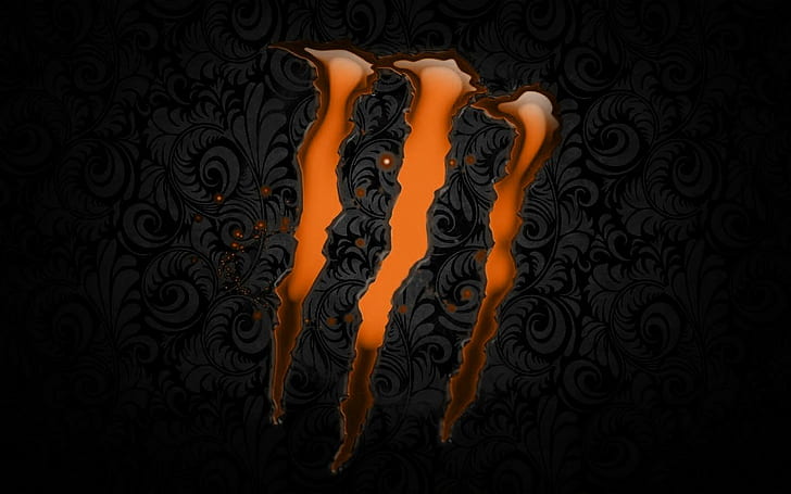 Monster Energy Drinks Logo Photo Background, drinks, background, energy, logo, monster, photo, HD tapet