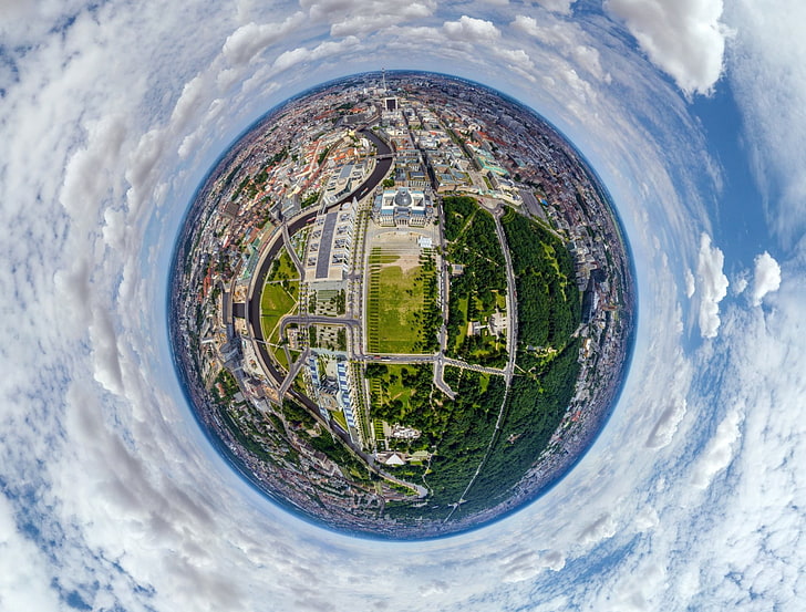 sfera panoramica, Sfondo HD