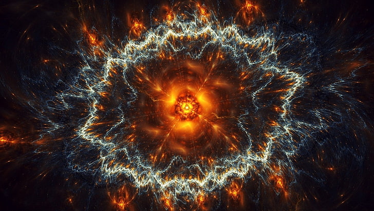 Sci Fi, Supernova, Explosion, HD wallpaper