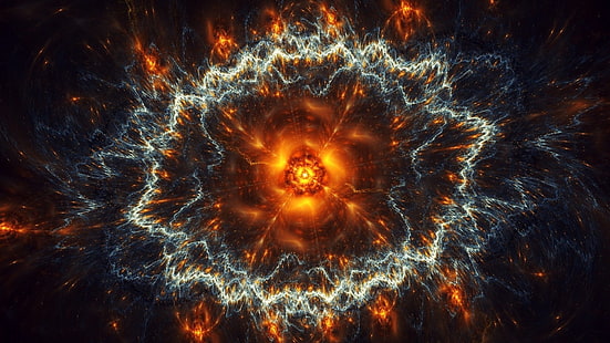 خيال علمي ، سوبر نوفا ، انفجار، خلفية HD HD wallpaper
