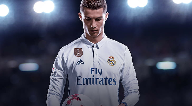 Cristiano Ronaldo, Real Madrid, Portugal, sepak bola, 4K, Wallpaper HD