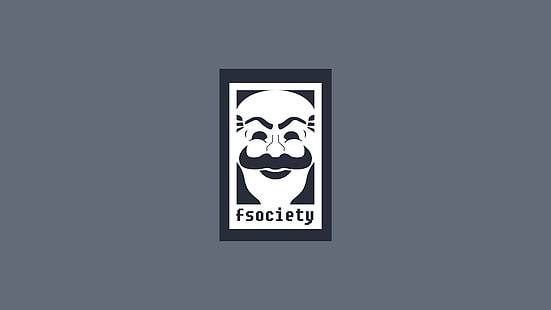 Logotipo de FSociety, Mr. Robot, fsociety, logo, TV, Fondo de pantalla HD HD wallpaper